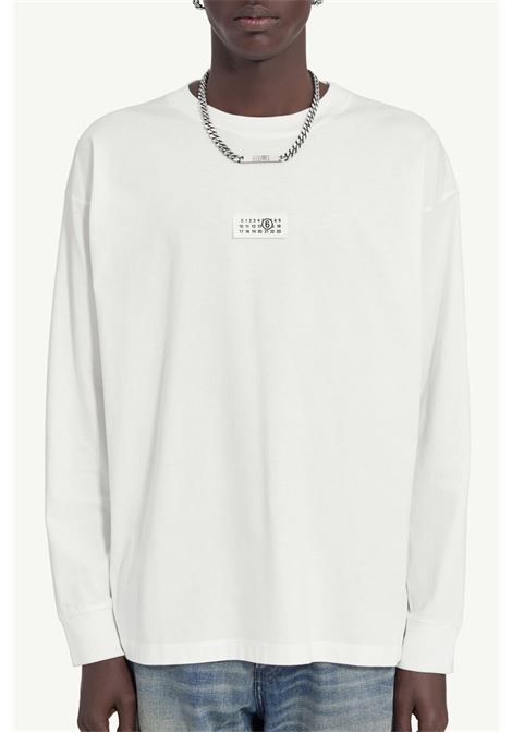 T-shirt donna bianca MM6 MAISON MARGIELA | SH0GC0034 S24312101